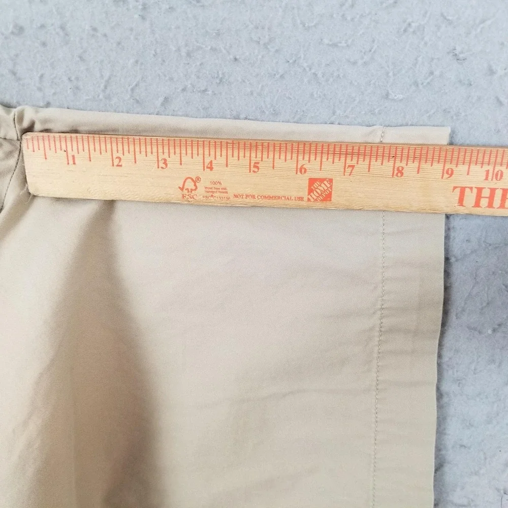 Polo Ralph Lauren Shorts Mens 38 Beige Chino Flat Front 10 Inseam Casual Summer